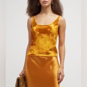 Vince Panne Sweater Cami Women’s in Orange Size Medium